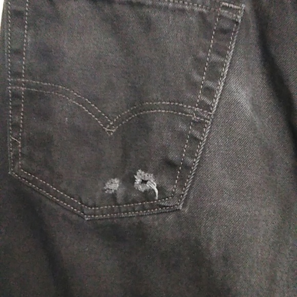 Levi's - 550 Black Jeans- Size 38 x 32 - Picture 5 of 8